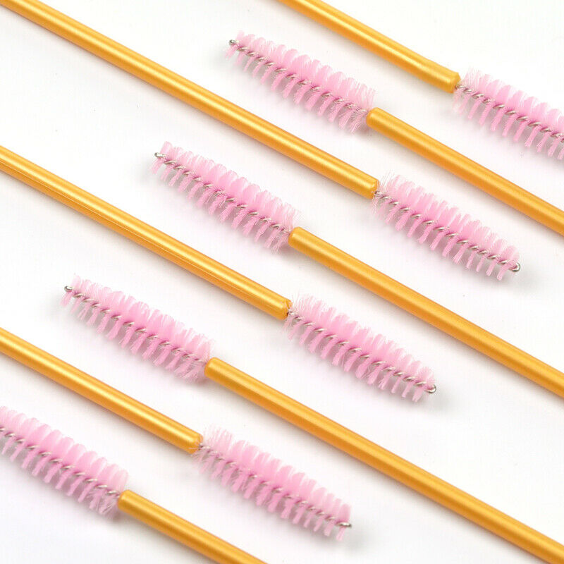 Pink & Gold Lash Wands